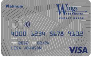 Wings visa platinum credit card