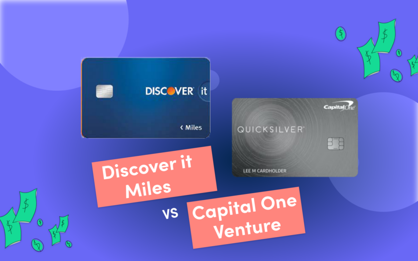 Difference between Discover It® Miles and Capital One Venture